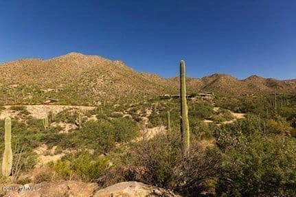 Custom Home Lot Land for Sale in Dove Mountain AZ Canyon Pass